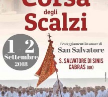 LA CORSA DEGLI SCALZI – CABRAS – 1-2 SETTEMBRE 2018