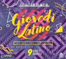 GIOVEDI LATINO – FRONTEMARE – QUARTU SANT’ELENA – GIOVEDI 9 AGOSTO 2018