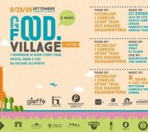 GOOD FOOD VILLAGE – CAGLIARI – 9-23-30 SETTEMBRE 2018