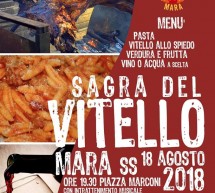 SAGRA DEL VITELLO – MARA- SABATO 18 AGOSTO 2018