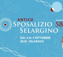 ANTICO SPOSALIZIO SELARGINO – SELARGIUS – 4-9 SETTEMBRE 2018