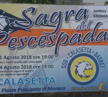 SAGRA DEL PESCE SPADA – CALASETTA – 11 e 14 AGOSTO 2018