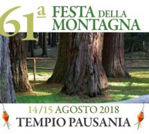 61° FESTA DELLA MONTAGNA – TEMPIO PAUSANIA – 14-15 AGOSTO 2018