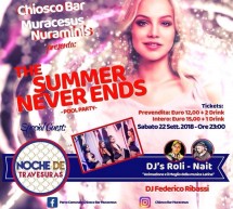 THE SUMMER NEVER ENDS – NOCHE DE TRAVESURAS – NURAMINIS – SABATO 22 SETTEMBRE 2018