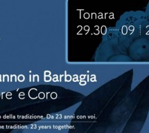 AUTUNNO IN BARBAGIA – TONARA – 29-30 SETTEMBRE 2018