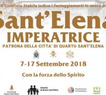 FESTA DI SANT’ELENA IMPERATRICE – QUARTU SANT’ELENA – 7-17 SETTEMBRE 2018