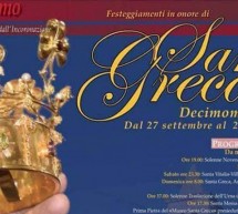 FESTA DI SANTA GRECA-  DECIMOMANNU – 28 SETTEMBRE – 2 OTTOBRE 2018