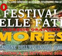 1° FESTIVAL DELLE FATE -MORES- DOMENICA 23 SETTEMBRE 2018