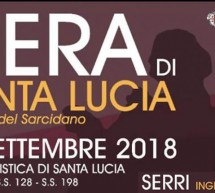 FIERA DI SANTA LUCIA – SERRI – DOMENICA 16 SETTEMBRE 2018