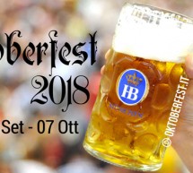 OKTOBERFEST 2018 – MONACO DI BAVIERA- 22 SETTEMBRE – 7 OTTOBRE 2018