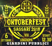 OKTOBERFEST – SASSARI – SABATO 6 OTTOBRE 2018