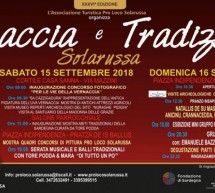 VERNACCIA E TRADIZIONI – SOLARUSSA – 15-16 SETTEMBRE 2018