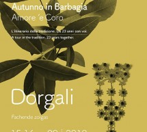 AUTUNNO IN BARBAGIA – DORGALI – 15-16 SETTEMBRE 2018