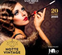 SATURDAY NIGHT – NOTTE VINTAGE – JKO EVO’ – CAGLIARI – SABATO 20 OTTOBRE 2018