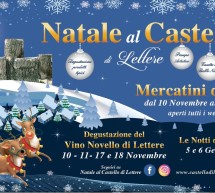 MERCATINI DI NATALE 2018: CASTELLO DI LETTERE- 10 NOVEMBRE – 6 GENNAIO 2019