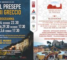 MERCATINI DI NATALE 2018: GRECCIO E IL PRESEPE VIVENTE