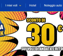 BLACK FRIDAY RYANAIR – 8 GIORNI DI CYBER WEEK CON SCONTI FAVOLOSI