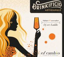 DRINKIFICIO ARTIGIANALE – EX CAMBIO – CAGLIARI – SABATO 3 NOVEMBRE 2018