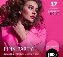 PINK PARTY – JKO EVO’ – CAGLIARI – SABATO 17 NOVEMBRE 2018