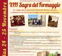 SAGRA DEL FORMAGGIO – MANDAS – DOMENICA 25 NOVEMBRE 2018