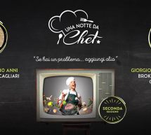 UNA NOTTE DA CHEF – NIU – CAGLIARI – GIOVEDI 8 NOVEMBRE 2018