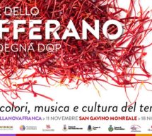 SAGRA DELLO ZAFFERANO – SAN GAVINO MONREALE – 10-11 NOVEMBRE 2018