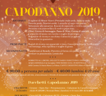 CAPODANNO 2019 ALLE PINNETTE-  ALGHERO – LUNEDI 31 DICEMBRE 2018