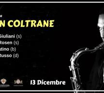 OMAGGIO A JOHN COLTRANE – BFLAT- CAGLIARI – GIOVEDI 13 DICEMBRE 2018