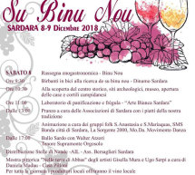 FESTA DE SU BINU NOU – SARDARA – 8-9 DICEMBRE 2018