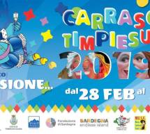 CARRASCIALI TIMPIESU – TEMPIO PAUSANIA – 28 FEBBRAIO – 5 MARZO 2019