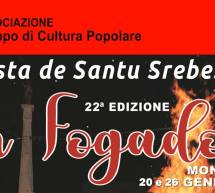 SU FOGADONI – SA FESTA DE SANTU SREBESTIANU – MONSERRATO – 20 e 26 GENNAIO 2019