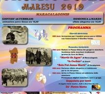 CRANOVALI MARESU – MARACALAGONIS – 28 FEBBRAIO – 3 MARZO 2019