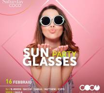 SUNGLASSES PARTY – COCO DISCOCLUBBING – CAGLIARI – SABATO 16 FEBBRAIO 2019