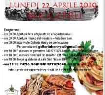 IL MARE PRODUCE- BUGGERRU – LUNEDI 22 APRILE 2019