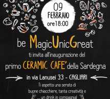 SABATO 9 FEBBRAIO 2019 APRE A CAGLIARI IL BE-MUG, IL PRIMO CERAMIC CAFE’ DELLA SARDEGNA