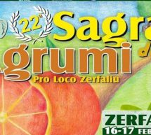 22° SAGRA DEGLI AGRUMI – ZERFALIU – 16-17 FEBBRAIO 2019