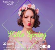 HELLO SPRING PARTY – COCO DISCOCLUBBING – CAGLIARI – SABATO 30 MARZO 2019