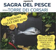 SAGRA DEL PESCE – TORRE DEI CORSARI – ARBUS – DOMENICA 2 GIUGNO 2019