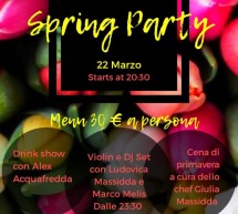 SPRING PARTY – AQUILA CLUB – CAGLIARI – VENERDI 22 MARZO 2019