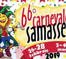 CARNEVALE SAMASSESE – SAMASSI – FINO A MARTEDI 5 MARZO 2019