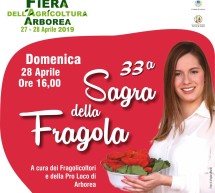 FIERA DELL’AGRICOLTURA & SAGRA DELLA FRAGOLA – ARBOREA – 27-28 APRILE 2019