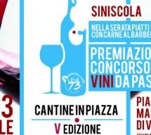 CANTINE IN PIAZZA- SINISCOLA – SABATO 13 APRILE 2019