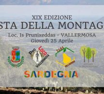 FESTA DELLA MONTAGNA – VALLERMOSA – GIOVEDI 25 APRILE 2019