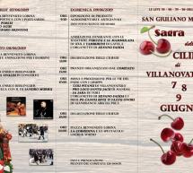 SAGRA DELLE CILIEGIE – VILLANOVATULO – 7-8-9 GIUGNO 2019