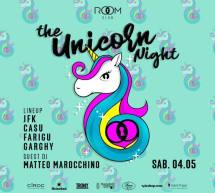 THE UNICORN NIGHT – ROOM CLUB – CAGLIARI – SABATO 4 MAGGIO 2019