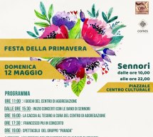 FESTA DELLA PRIMAVERA – SENNORI – DOMENICA 12 MAGGIO 2019