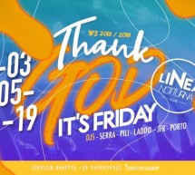 THANK GOD IT’S FRIDAY – LINEA NOTTURNA – CAGLIARI – VENERDI 3 MAGGIO 2019