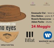 EMANUELE CISI – NO EYES -BFLAT – CAGLIARI – VENERDI 24 MAGGIO 2019