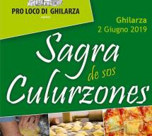 SAGRA DE SOS CULURZONES – GHILARZA- DOMENICA 2 GIUGNO 2019