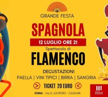 LA GRANDE FESTA SPAGNOLA – EXMA’ – CAGLIARI – VENERDI 12 LUGLIO 2019